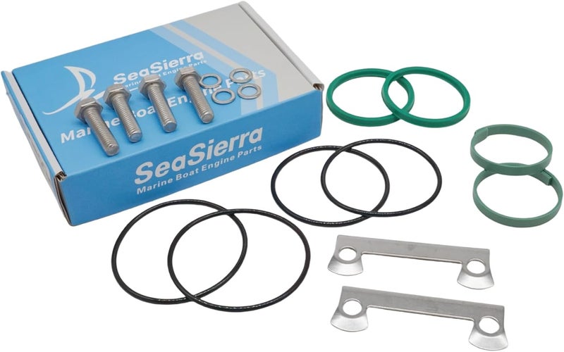 SeaSierra Boat Marine 8M0045604 Steering Cylinder Seal Kit for Mercury 200 225 250 275 300 350 400 Verado Outboard Replace 896173A01 18-2700 - Image 2